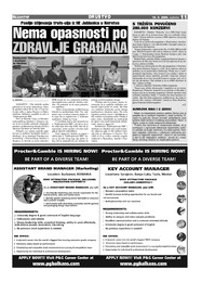 Nema opasnosti po  ZDRAVLJE GRAĐANA