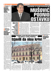 MUŠOVIĆ PODNIO OSTAVKU