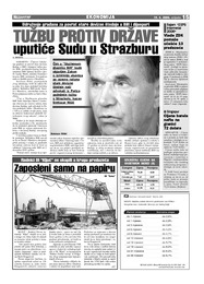 TUŽBU PROTIV DRŽAVE uputiće Sudu u Strazburu