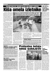 Protestna šetnja KROZ SARAJEVO