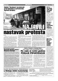 NAJAVILI nastavak protesta