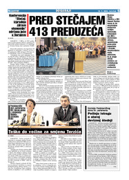 PRED STEČAJEM 413 PREDUZEĆA