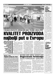 KVALITET PROIZVODA najbolji put u Evropu