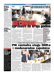 Reforme sprovesti do kraja godine