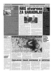 NBS otvorena  ZA SARADNJU