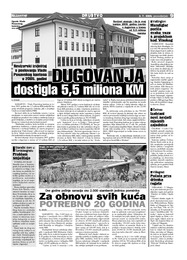 ZA OBNOVU SVIH KUĆA POTREBNO 20 GODINA