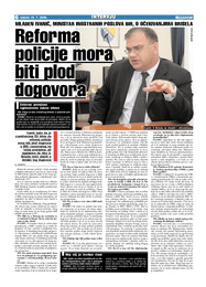 Reforma policije mora biti plod dogovora