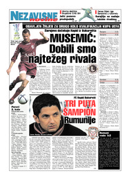 MUSEMIĆ: Dobili smo najtežeg rivala