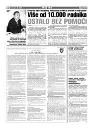 Više od 10.000 radnika OSTALO BEZ POMOĆI