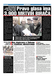 PRAVO GLASA IMA 3.900 MRTVIH BIRAČA