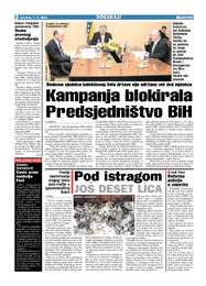 Kampanja blokirala Predsjedništvo BiH