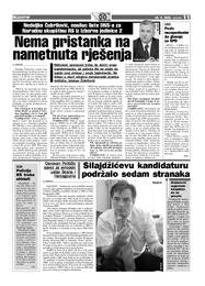 Silajdžićevu kandidaturu podržalo sedam stranaka