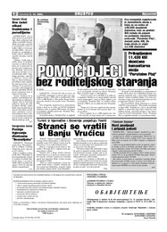 POMOĆ DJECI BEZ RODITELJSKOG STARANJA