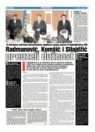 Radmanović, Komšić i Silajdžić PREUZELI DUŽNOST