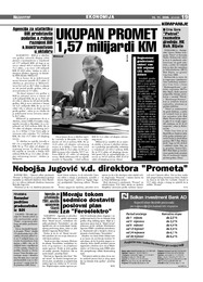 Nebojša Jugović v.d. direktora Prometa