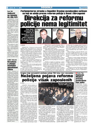 Neželjena pojava reforme policije višak zaposlenih