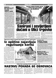 Sanirani i osvijetljeni dućani u Ulici trgovke