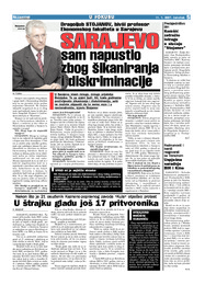 SARAJEVO SAM NAPUSTIO ZBOG ŠIKANIRANJA I DISKRIMINACIJE