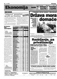 Razbijanje, pa privatizacija