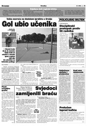 Gol ubio učenika