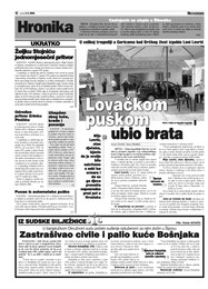 Lovačkom puškom ubio brata