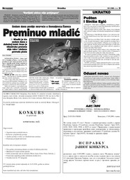 Preminuo mladić