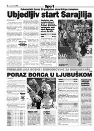 PORAZ BORCA U LJUBUŠKOM