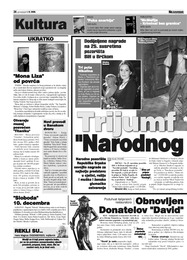 Trijumf "Narodnog poslanika"