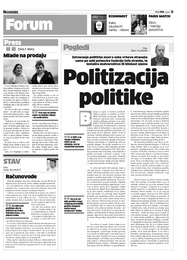 Politizacija politike