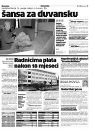 Radnicima plata nakon 18 mjeseci