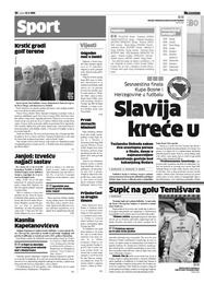 Slavija kreće u odbranu trofeja