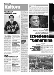 Izvedena "Generalna proba samoubistva"