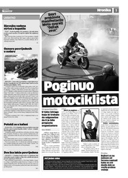 Poginuo motociklista