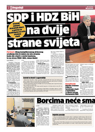 SDP i HDZ BiH na dvije strane svijeta