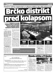 Brčko distrikt pred kolapsom