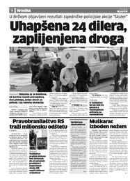 Uhapšena 24 dilera, zaplijenjena droga