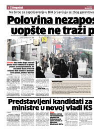 Predstavljeni kandidati za ministre u novoj vladi KS