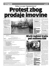 Bivši radnici traže pet miliona KM