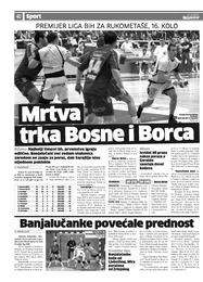 Mrtva trka Bosne i Borca