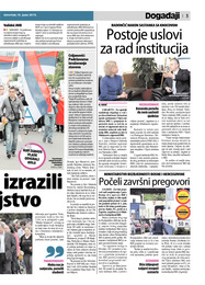 Postoje uslovi za rad institucija