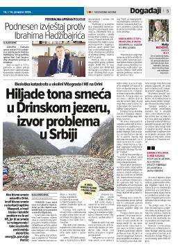Hiljade tona smeća u Drinskom jezeru, izvor problema u Srbiji 