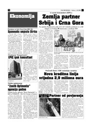 Zemlja partner Srbija i Crna Gora