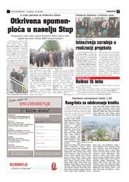 Otkrivena spomen-ploča u naselju Stup