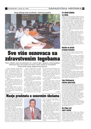 Sve više osnovaca sa zdravstvenim tegobama