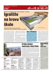 Igralište  na krovu škole