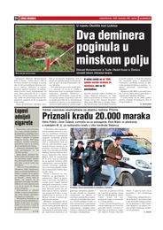 Dva deminera  poginula u  minskom polju
