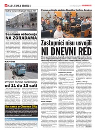 Zastupnici nisu usvojili ni dnevni red