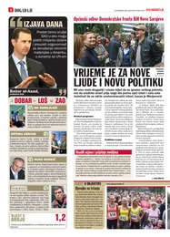 VRIJEME JE ZA NOVE LJUDE I NOVU POLITIKU