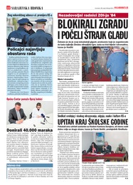 BLOKIRALI ZGRADU I POČELI ŠTRAJK GLAĐU