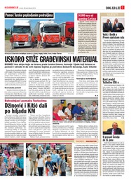 USKORO STIŽE GRAĐEVINSKI MATERIJAL